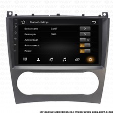 Myway Mercedes W208-W209 Android Carplay Multimedya Navigasyon Ekran Teyp 8GB+128GB