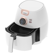 Sem Akıllı Aircook Yağsız Kızartma Sıcak Hava Fritöz - Airfryer 8 Program SC301