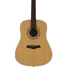 Kozmos IW-240 Dreadnaught  Akustik Gitar, Natural Renk