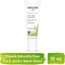 Weleda Naturally Clear S.O.S. Sivilce Bakım Kremi 10 ml