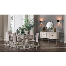 Mondi Home Veyron Sandalye 6128 - Krem