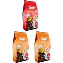 Summo Senseo Pads Kahve Kapsülü Regular 36'lı + Moca 2 x 36'lı