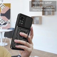 MTK Moveteck Xiaomi Redmi Note 11 Pro Uyumlu Kılıf Kamera Korumalı Sürgülü Yüzüklü Armor Military Tank Sürgülü+Vega+Xiaomi+Redmi+Note+11+Pro