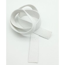 Angel Çanta Aksesuar 3 cm Pamuklu Kolon 1 Metre Beyaz Renk
