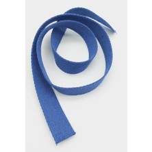 Angel Çanta Aksesuar 3 cm Pamuklu Kolon 1 Metre Saks Mavi Renk
