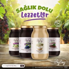 Organic Windy Valley Organik Üzüm Pekmezi & Organik Tahin  Katkısız Şeker İlavesiz  (460gr + 300gr)