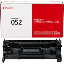 Canon CRG-052 Orjinal Siyah Toner (3.100 Sayfa)-Kutusuz