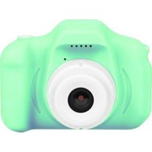 Pazariz Yeşil 4 GB Sd Kartlı Mini Eğitici Kamera Çocuklar Için Dijital Fotoğraf Makinesi