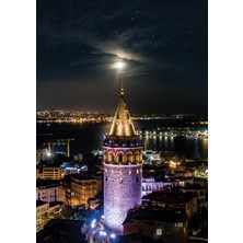 Art Puzzle Galata Kulesi 1000 Parça Neon Puzzle