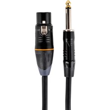 Kozmos KCL-062-3M Xlr-Ts 6,35MM Mono 3mt Kablo