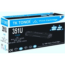 Perfix Tk Toner Tk 351U-MAVİ Unıversal CF351A / CE311A-130A-126A Toner 1k
