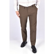 Ragusa 4674 Kuvars Slimfit Likra Mevsimlik  Pantolon/kahverengi/46