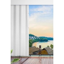 Elisya Home balkon Perdesi Branda+Güneşlik 6 Renk Seçeneği