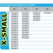 Dust Araç Lastiği Kar Çorabı Yüksek Kalite Kırmızı