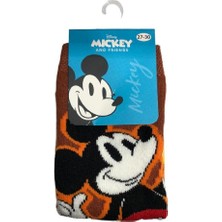 Çimpa Mickey Figürlü Havlu Çorap -