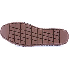 DGN 602-23Y Kadin Dikiş Detayli Önden Bağcikli Loafer Ayakkabi