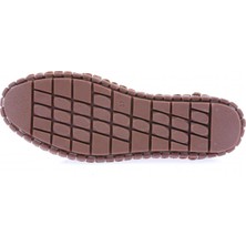 DGN 602-23Y Kadin Dikiş Detayli Önden Bağcikli Loafer Ayakkabi