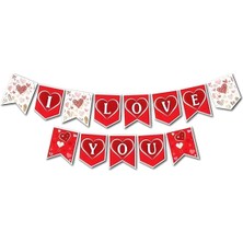 Çıtı Pıtı Store Zikzak Banner I Love You