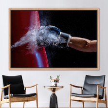 Kayra Export 1 Parça Naturel Çerçeveli Kanvas Tablo Spor Sanat Eseri Erkek Mağarası Sanat
