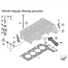 Tayvan Blok Su Boru Contası N47 N57 E90 F20 F30 F10 E84 F25 11127810712
