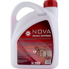 Nova ULTRA -40 Derece Organik Kırmızı Antifriz 3 lt