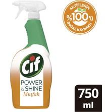 Cif Power & Shine Mutfak Sprey Temizleyici 750 ml