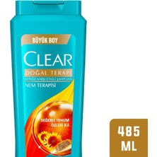 Clear Şampuan Doğal Terapi Nem Terapisi 485 ml