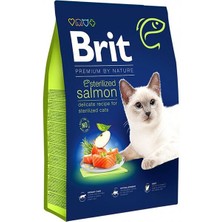 Hill's Brit Premium By Nature Sterilised Somonlu Kısırlaştırılmış Yetişkin Kedi Maması 8 Kg