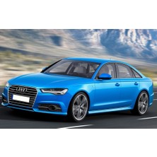 After Audi A6 2015-2018 Sol Ön Kapı Dörtlü Cam Açma Düğmesi Takımı Krom 4G0959851