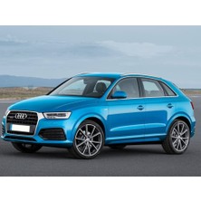 After Audi Q3 2015-2018 Sol Ön Kapı Dörtlü Cam Açma Düğmesi Takımı Krom 4G0959851