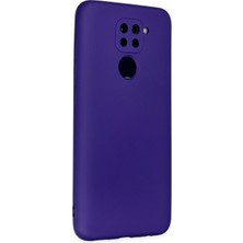 Newface Xiaomi Redmi Note 9 Kılıf Nano Içi Kadife  Silikon - Mor