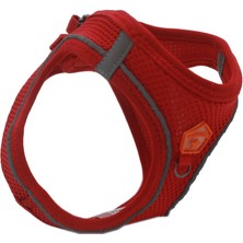 Pawstar Air-Mesh Red Köpek Göğüs Tasması