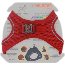 Pawstar Air-Mesh Red Köpek Göğüs Tasması