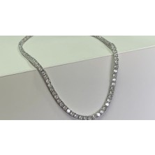 Silverpoint 4mm Yuvarlak Taş Suyolu Kolye