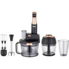 Fakir Speed Multi Blender Seti Black & Copper