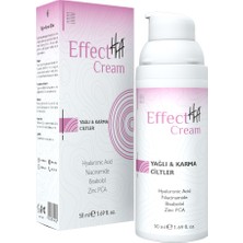 EffectHA Cream Yağlı & Karma Ciltler İçin Nemlendirici Bakım Kremi 50ml