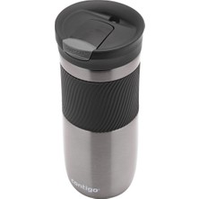 Contigo Byron Snapseal Termos Bardak 470ML  Koyu Gri