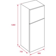 Teka - Rtf 15810 Ss Ttm - Solo Longlife No Frost Buzdolabı - 625 Lt - Inox - 84 cm - 113360000