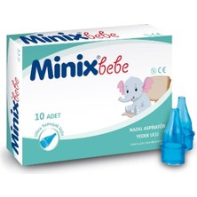 Minixbebe Nazal Aspiratör Yedek Ucu 10 Adet