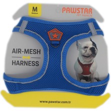 Pawstar Air-Mesh Royal Blue Köpek Göğüs Tasması