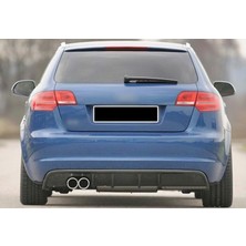 Güneşli Garaj Audi A3 2003-2012 Hb 2 Kapı S3 Difüzör Soldan Çift (Plastik)
