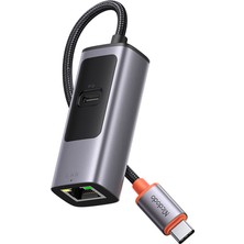 Mcdodo HU-0680 2 In 1 100W Pd + Lan Port USB Type C Çoklayıcı Adaptör