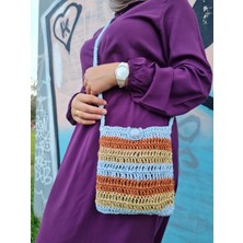 Gökkuşağı Çanta El Örgüsü