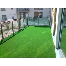 Yapay Çim Halı Yeşil 8mm Kalınlık Eni 200 cm