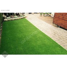Yapay Çim Halı Yeşil 8mm Kalınlık Eni 200 cm