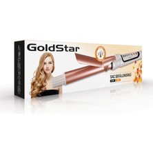 Goldstar ST-7107 Turmalin Seramik Plakalı Saç Şekillendirici Maşa