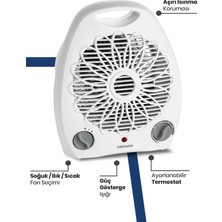 Goldmaster GM-7919 Venüs Fanlı Isıtıcı-Vantilatör Özellikli