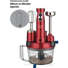 Goldmaster GM-7239VK Elenamax Kırmızı Mutfak Robotu