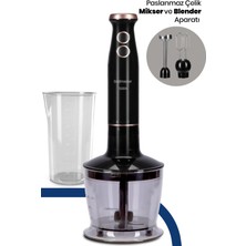 Goldmaster GM7271 Bestblend 1500 Watt 4 Bıçaklı Paslanmaz 3 In 1 Blender Seti