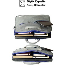 Vegmann AV6900 Gri  15.6 Inç Uyumlu Laptop Bilgisayar Evrak Çantası AV6900